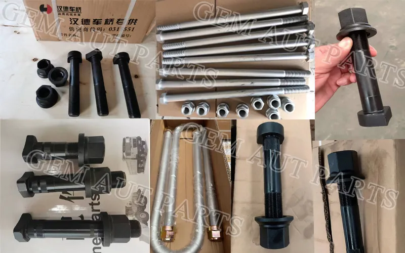 Колесный болт 12,9 для карьерного самосвала Shacman HOWO Pengxiang Alxe Lgmg Yutong