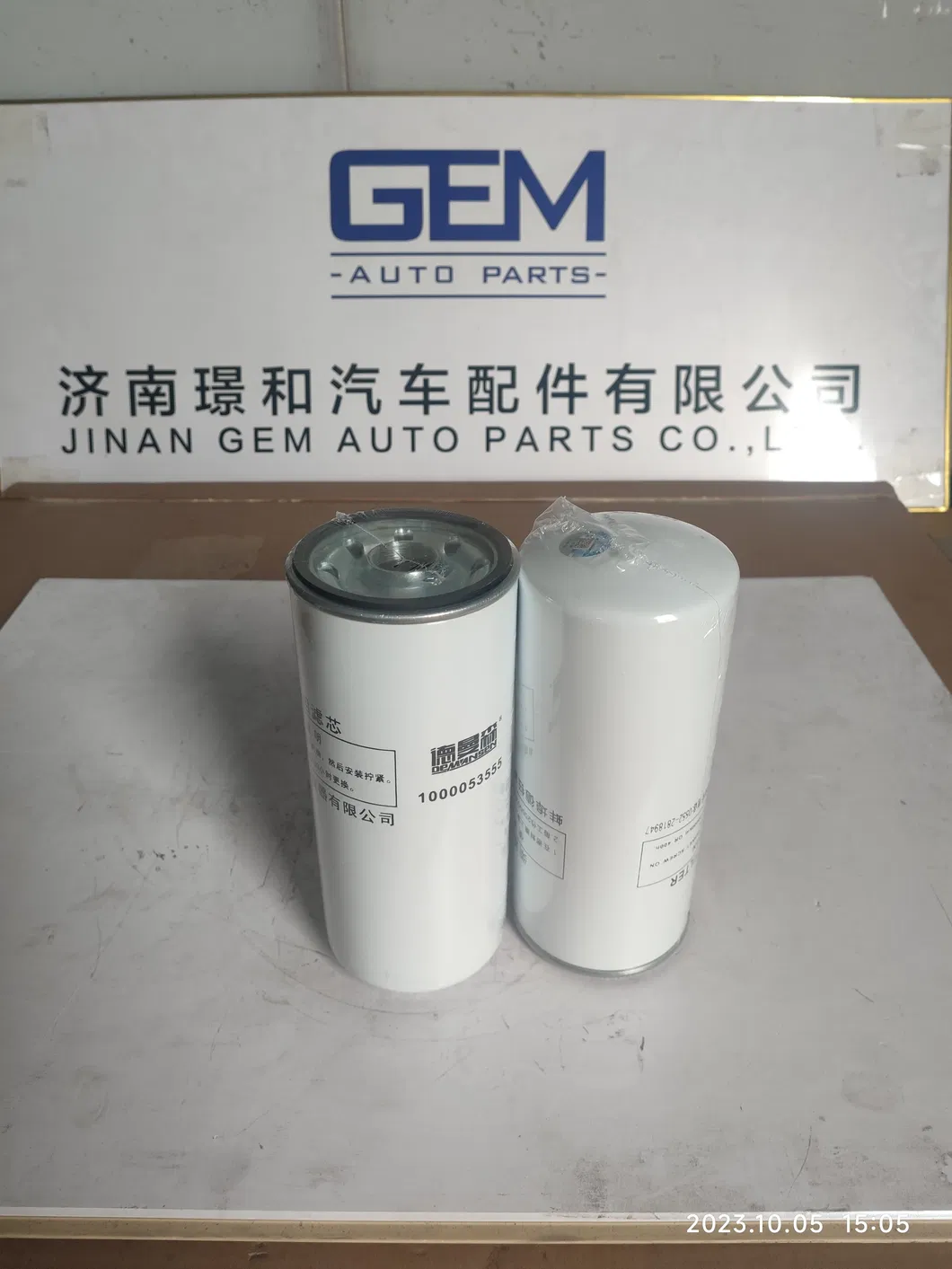Дизельный топливный масляный фильтр для 1000053555 Element Weichai Diesel Engine 